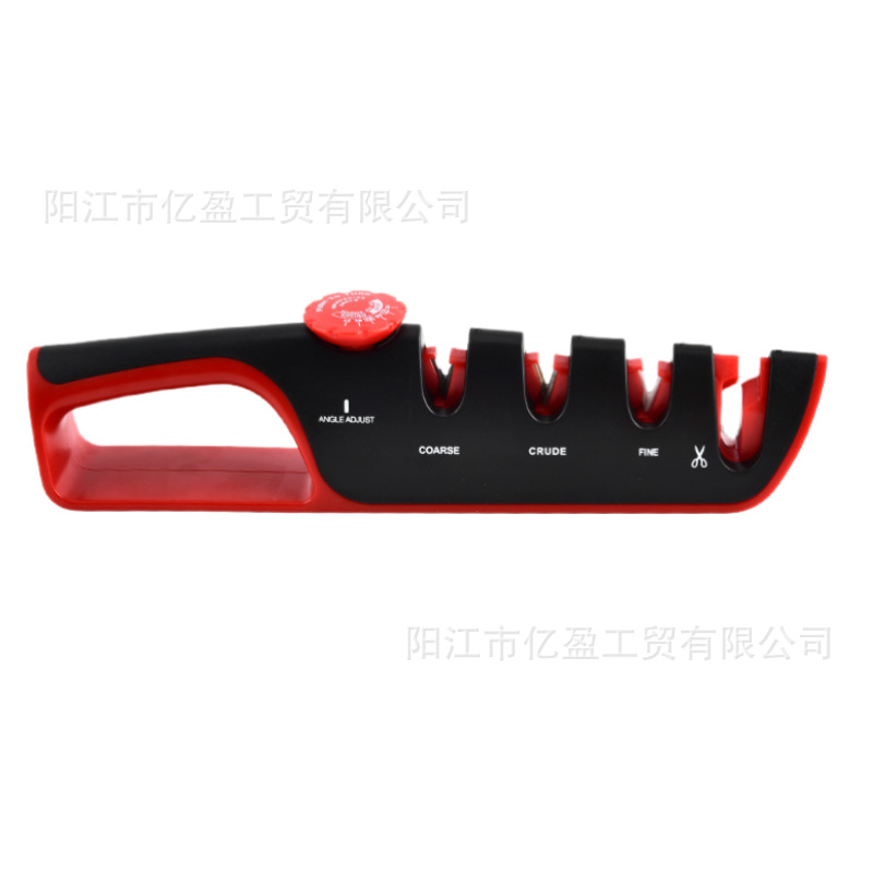 Four-in-one adjustable knife sharpener, tungsten steel multi-functional knife sharpener, household fast knife sharpener, knife sharpener Application Scenario
