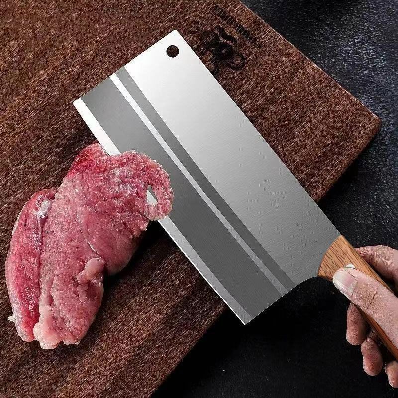 Yangjiang kitchen knives, a comprehensive collection of household kitchen knives, ladies' special slicing knives, sharp meat cutting knives, chefs' special knives details Picture
