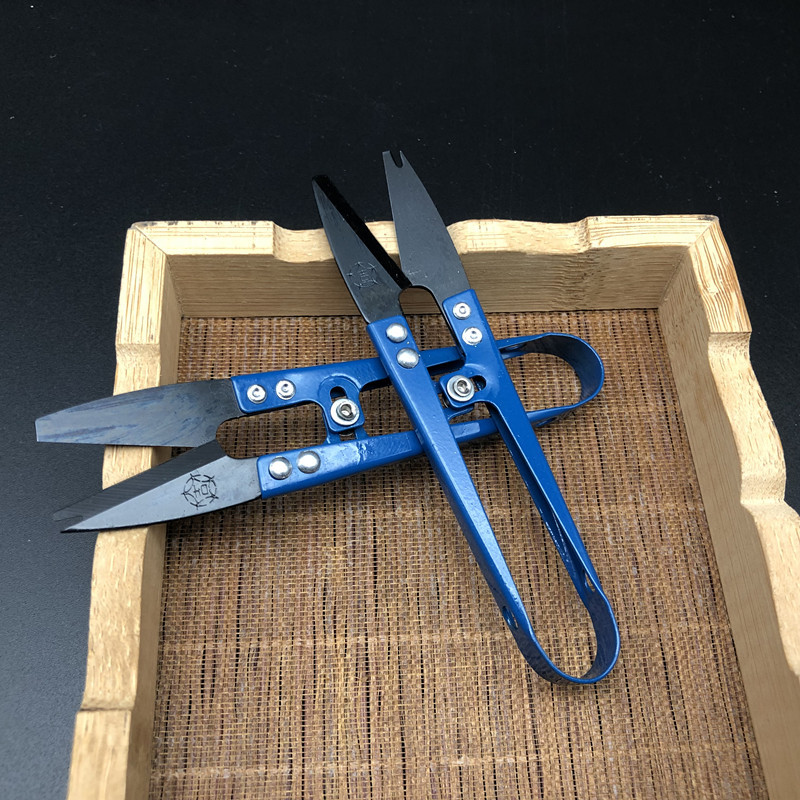 Dajiping Hair Clipper, Prison Special hair Clipper, Thread end Small Scissors, anti-prick thread end scissors, thread removal Scissors DJ-100 Specification drawing