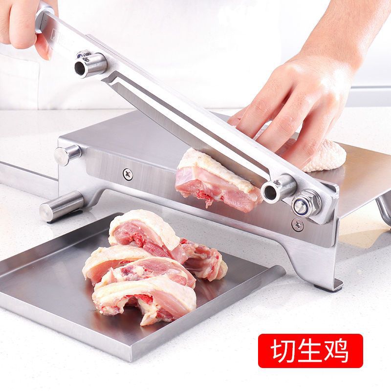 Shandao slicing machine for cutting bones and chicken ribs, guillotine knife for cutting beef and mutton rolls, traditional Chinese medicine slicing machine for cutting frozen meat slices Specification drawing