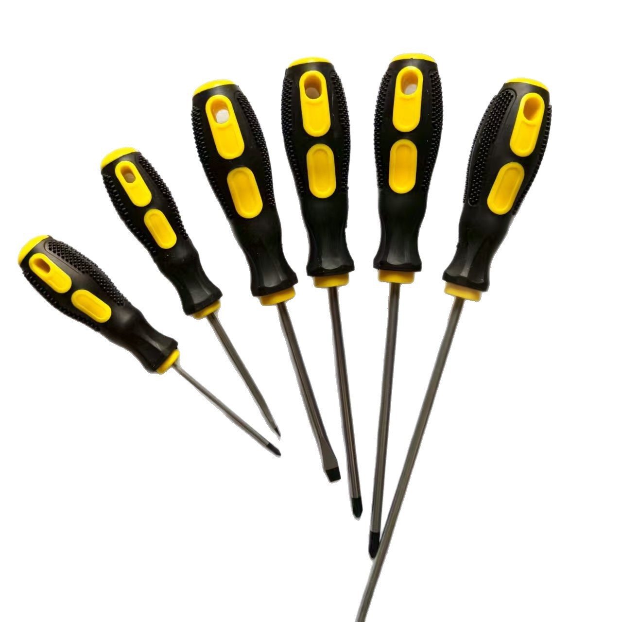 Factory wholesale of extended flat-head cross-head screwdrivers, screwdrivers, screwdrivers, magnetic screwdrivers, household and industrial grades details Picture