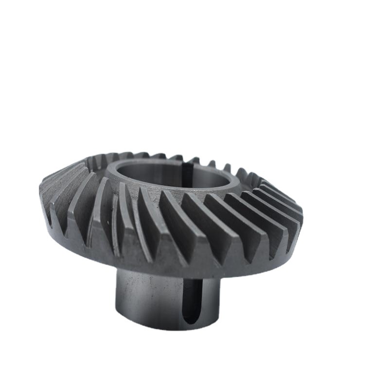 The manufacturer supplies 45 # steel bevel gears, standard hole bevel gears, arc-shaped helical gears, shafts and non-standard spiral bevel gears Item Picture