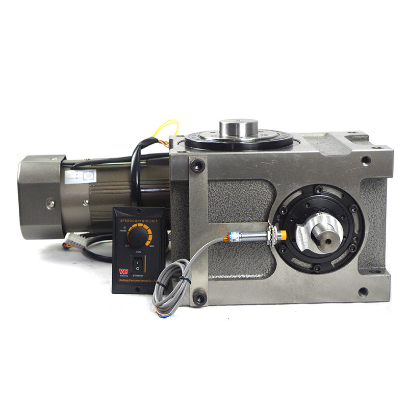 Flange type CAM indexers 45, 60, 70, 80DF with reduction right-angle motor high-precision flange indexers Application Scenario