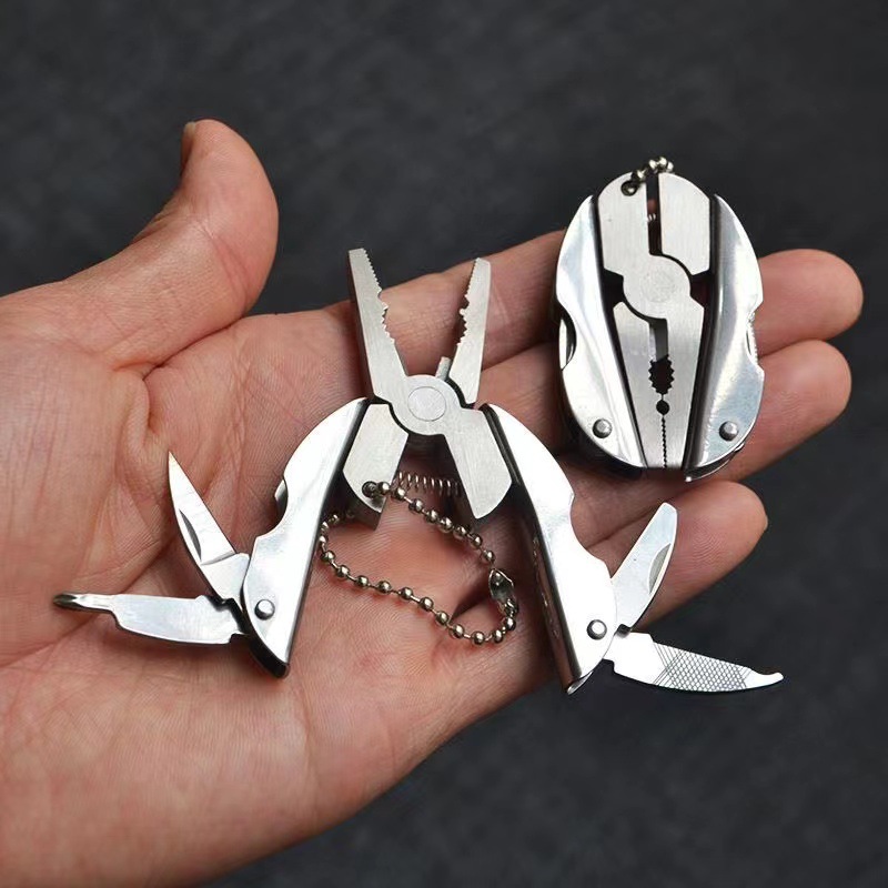 Multi-functional egg pliers, compact multi-functional folding pliers, creative turtle pliers, gift knife pliers, turtle-back pliers Application Scenario