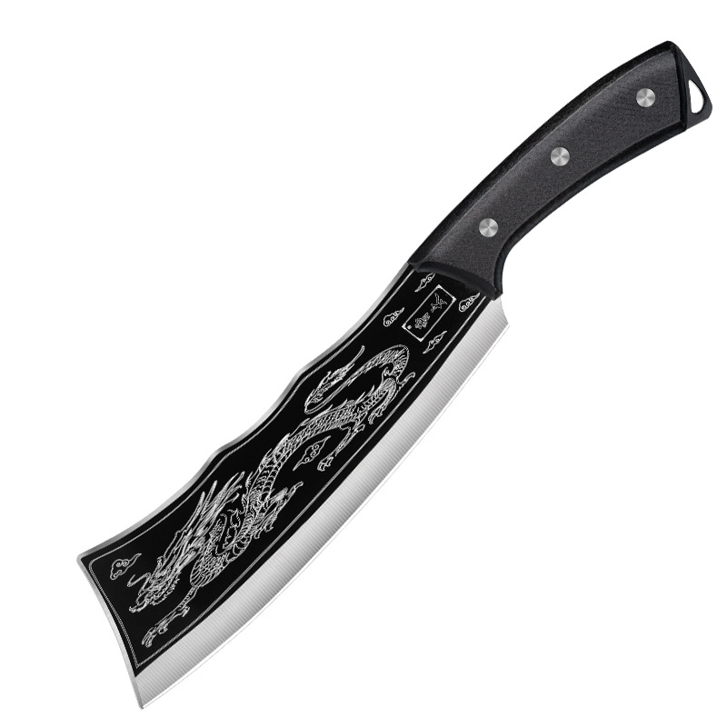 Thickened bone-chopping knife, sharp bone-chopping knife, forged steel, household kitchen knife, commercial bone-chopping knife, special knife for kitchen meat stalls Item Picture
