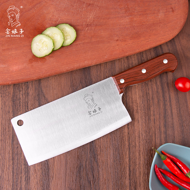 Wholesale of household kitchen knives, sharp meat slice and vegetable slicing knives, commercial and household Chinese kitchen knives from the manufacturer full figure
