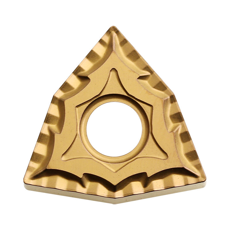 Wholesale of cross-border Desca CNC inserts WNMG080408 TM LF9018 peach-shaped steel parts lathe inserts Item Picture