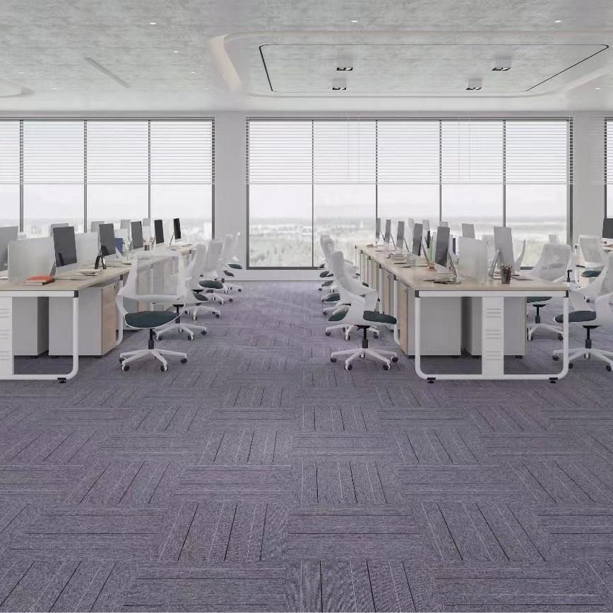 Office building carpet block splicing Item Picture