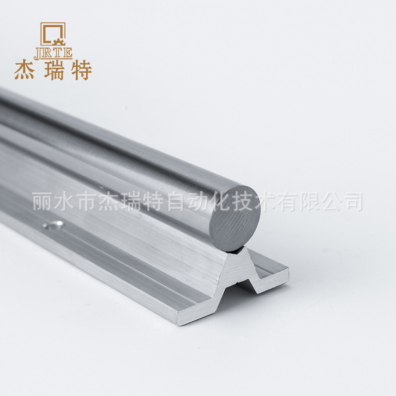 Cylindrical linear guide, SBR aluminum support, guide rail slider, aluminum alloy guide rail, linear guide, woodworking slide table, aluminum support undefined