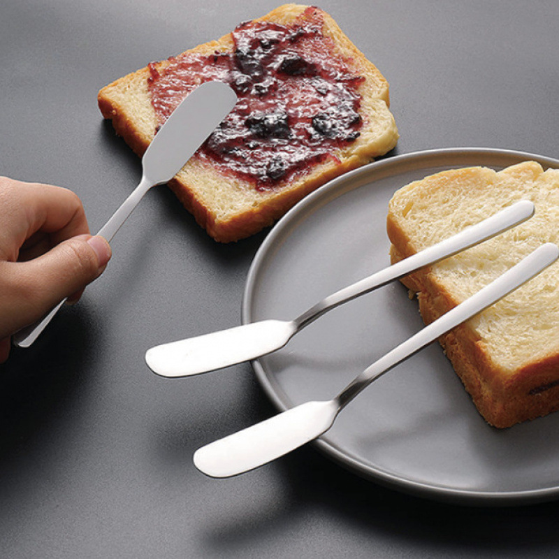 304 thickened stainless steel butter knife, butter knife, jam knife, cream knife, cheese spatula, greasing knife, Western cuisine knife full figure