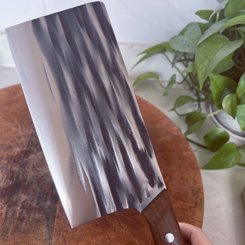 Three-in-one steel kitchen knife, household super-fast sharp kitchen slicing knife, chef's special sharp cutting knife, Guangdong Yangjiang chopping knife full figure