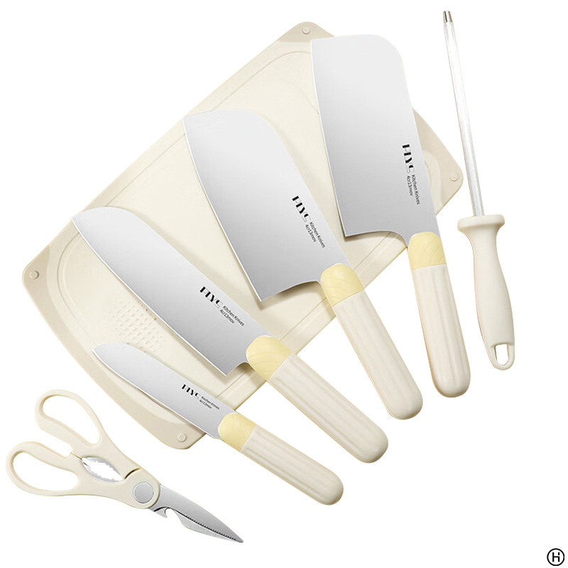 Amazon kitchen knife for foreign trade, special bone knife for the kitchen, sharp meat cutting knife set, stainless steel baby food details Picture