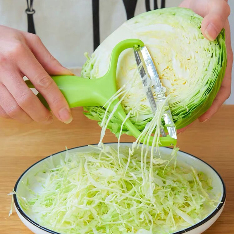 Household cabbage grater, cabbage grater, dual-purpose peeler, wide-mouthed cabbage, Japanese cabbage grater, kitchen tools details Picture