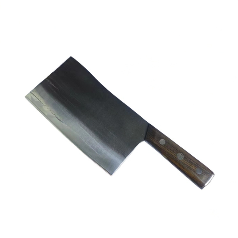 Hand-forged bone-cutting knives made of shell steel, old-fashioned knives for barbecued meat stalls, Jiujiangwan knives, bearing steel, and slicing knives for cooked food in hotels Item Picture