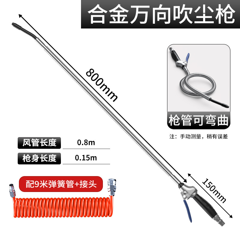 Dust blowing gun, air pipe blowing gun, air blowing gun, air pressure gun, powerful dust blowing gun, truck dust removal gun, air compressor, air pump, pneumatic undefined
