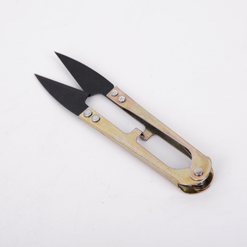 Kitchen knife, king yarn scissors, small scissors, U-shaped thread end scissors, tailor's large scissors, thread scissors, lockstitch scissors, no-sew small scissors details Picture