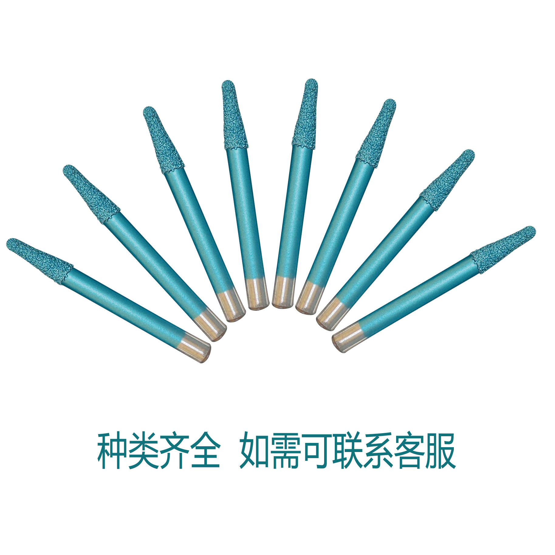 Stone carving knife, conical ball head knife, computer engraving, marble, granite, diamond relief, round carving, brazing knife details Picture