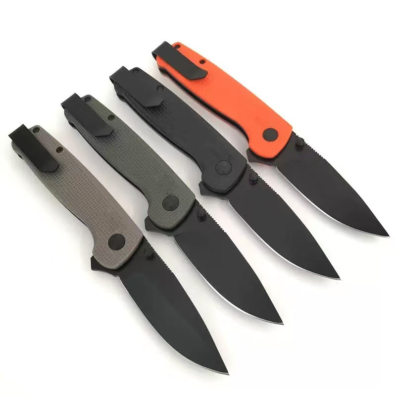 Outdoor camping folding knife SOC fishing portable outdoor anti-height hardness stainless steel anti-slip folding knife full figure