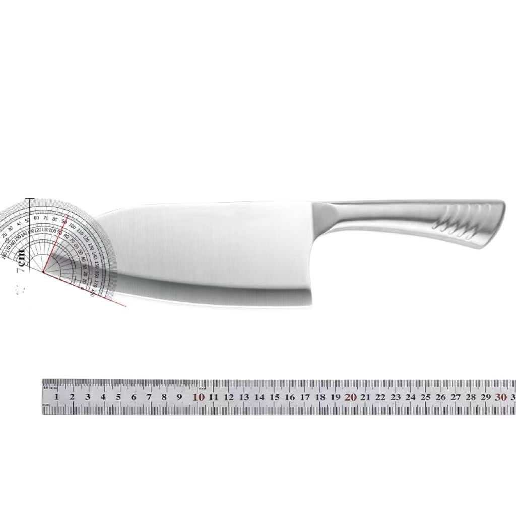 New all-steel kitchen knife for household use, sharp stainless steel meat cutter, and ladies' special kitchen knife Item Picture
