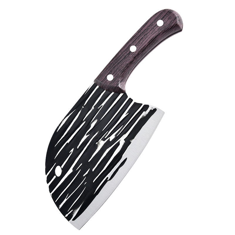 A popular online hit, thickened hand-forged slicing knife, multi-functional fish head knife, sharp kitchen meat slicer, and household vegetable cutter Item Picture