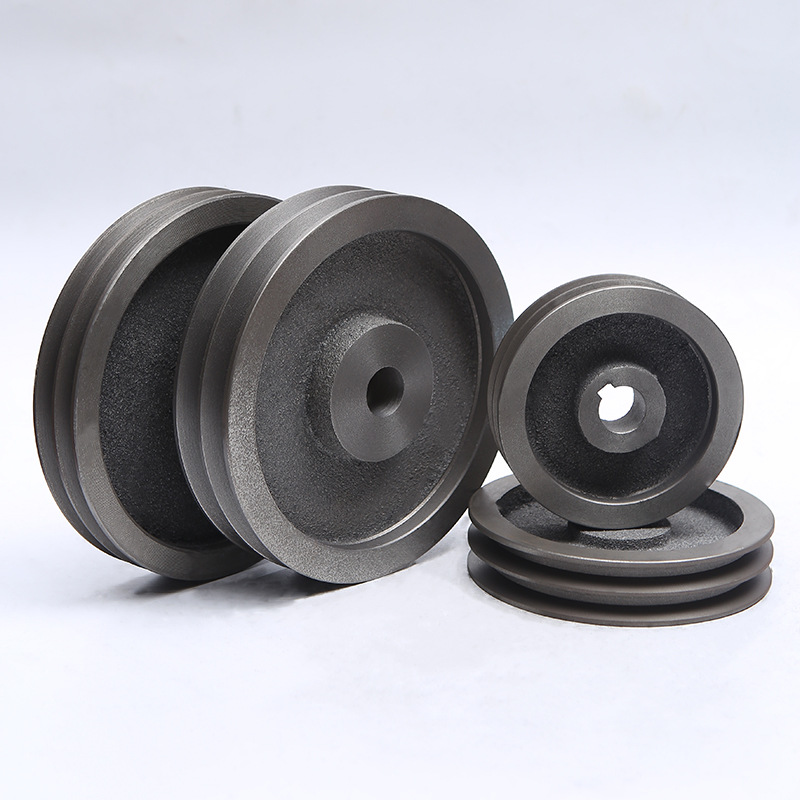 Wholesale of triangular pulleys for air compressors, cast iron reduction motors, pulleys, and two-groove pulleys based on samples details Picture