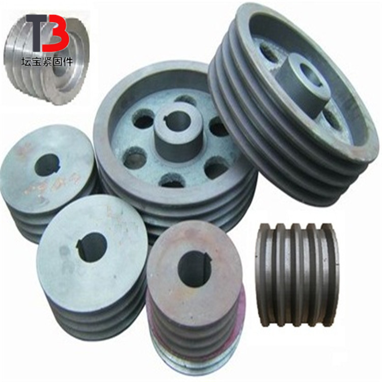 Cast iron V-belts, pulleys, pulleys, V-shaped pulleys, ABCD types, single and double 3-slot, 4-slot and 5-slot motor pulleys are available in stock full figure