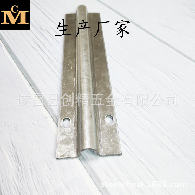 Hot-dip galvanized V-shaped and U-shaped ground rails, R8 D16 guide rails, U16 V20 slide rails Application Scenario