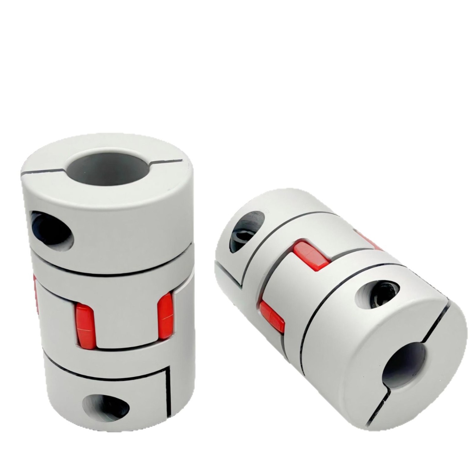 Plum blossom type elastic coupling, high-torque motor linkage encoder, machine tool thickened aluminum alloy coupling T-type Item Picture