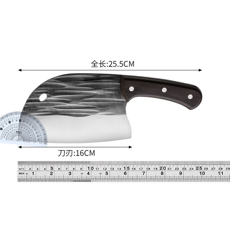 【 Factory Direct Sales 】 Pure hand-forged fish head kitchen knives, kitchen knives, household kitchen knives, slicing and meat cutting knives Application Scenario