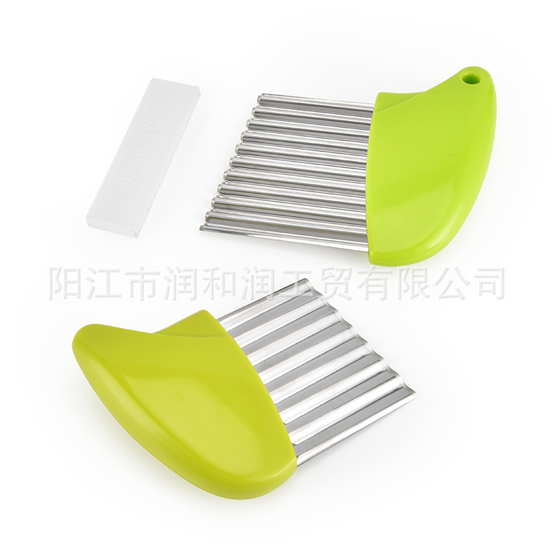 Wholesale of stainless steel potato slicers, wavy French fries vegetable slicers and multi-functional potato grid vegetable slicers from the manufacturer details Picture