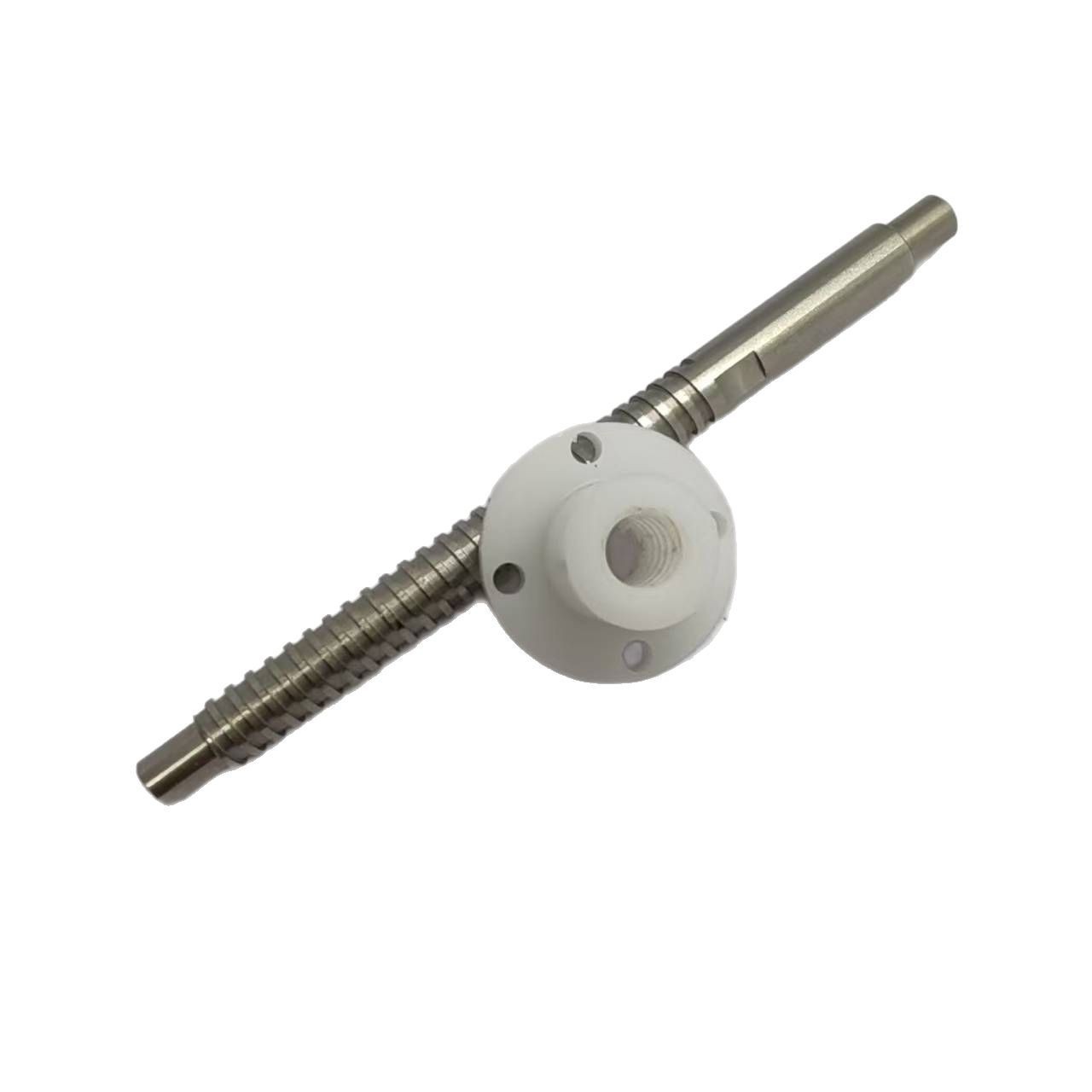 Self-locking anti-loosening lifting, precise and stable pushing and pulling, Shenzhen Shiyan Ruixin hardware corrosion and wear-resistant trapezoidal milled flat screw Specification drawing