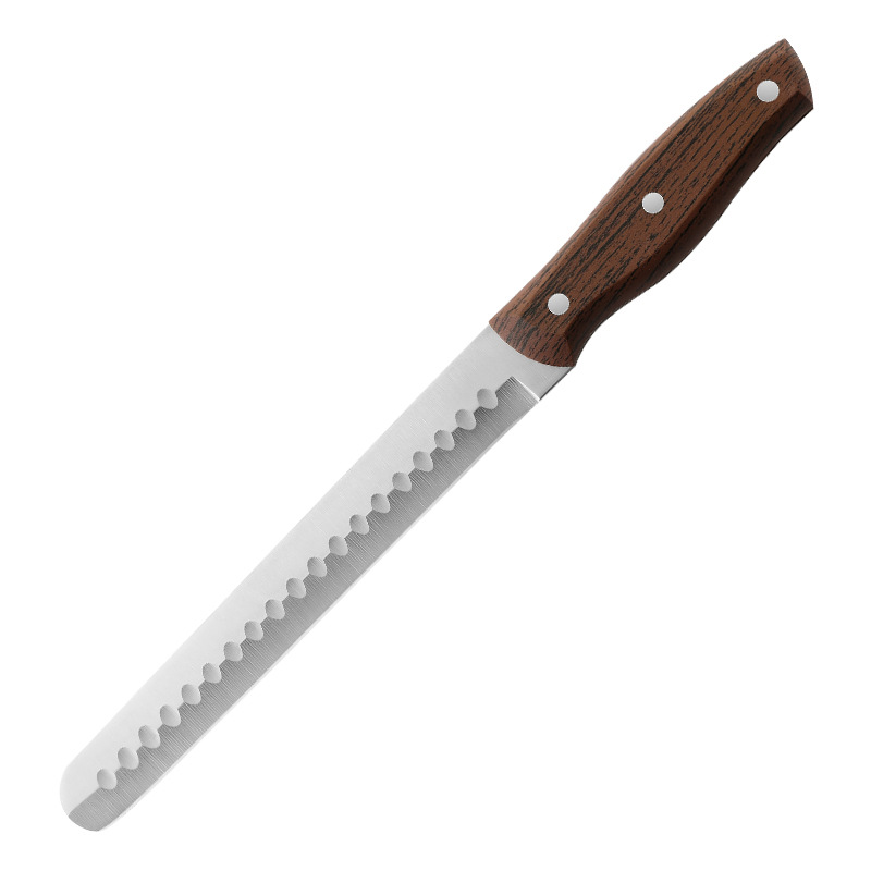 Extended sharp stainless steel extended handle fruit knife, household fruit knife, peeler knife, melon cutter, special knife for cutting watermelons Item Picture