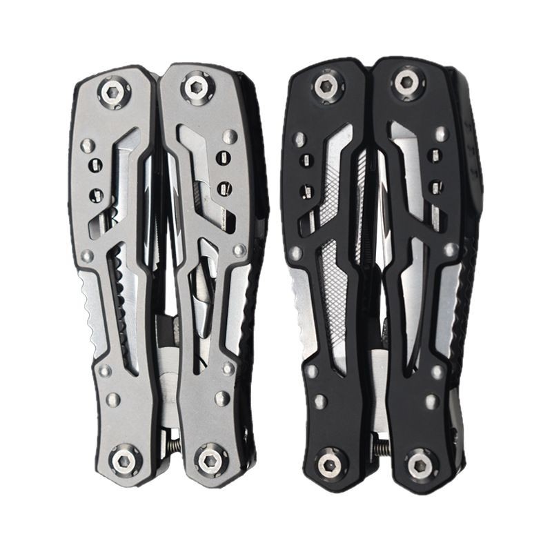 Factory direct sales of multi-functional pliers, folding multi-purpose pliers, small knife, portable tail lock combination multi-functional pliers Item Picture