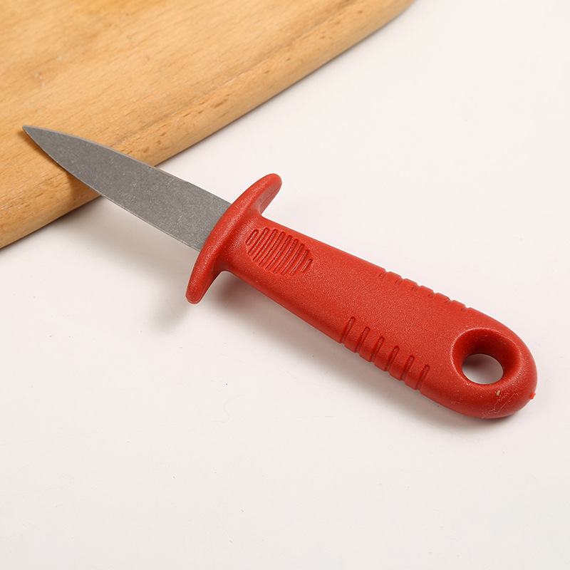 The factory supplier of oyster knives, scallop knives, shell knives and other tools for prying shells, opening scallops, oysters and oyster shells Specification drawing