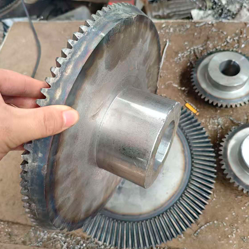 In stock: spiral bevel gears, helical gears, spiral bevel gears, non-standard gears, industrial rotating wheels Specification drawing