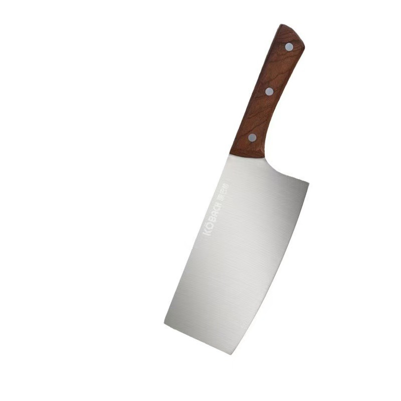 Kangbacher ebony Chinese kitchen knife, stainless steel kitchen knife, medium blade knife, mostly fruit knife Item Picture
