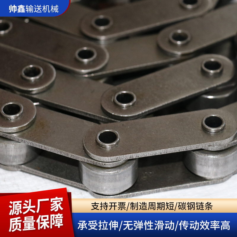 304 stainless steel chain industrial transmission double-pitch conveyor chain single and double row short pitch roller chain manufacturer Specification drawing