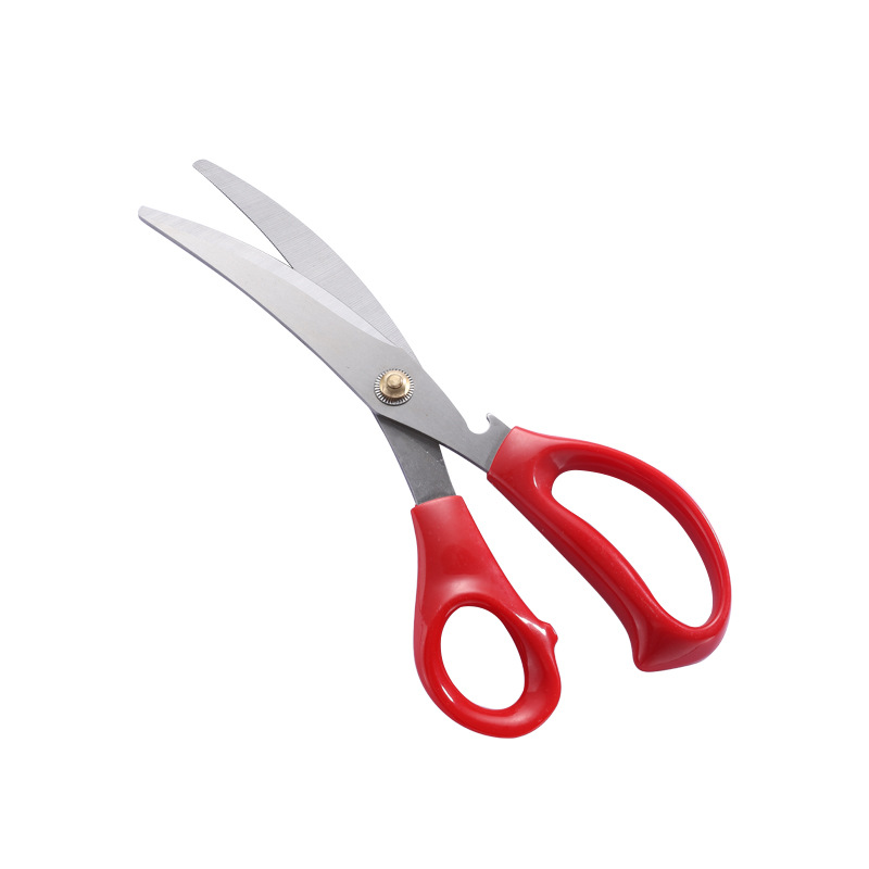 Wholesale Korean barbecue stainless steel scissors and tongs set, home kitchen cooking, restaurant steak cutters, food tongs Item Picture