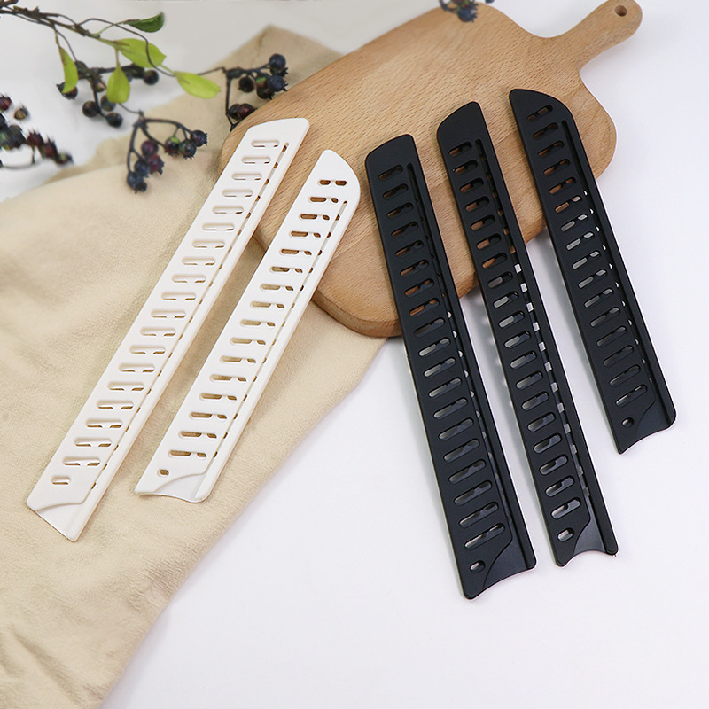 Universal plastic thickened bread knife sheath, knife cover, kitchen, household storage, outdoor portable knives Specification drawing