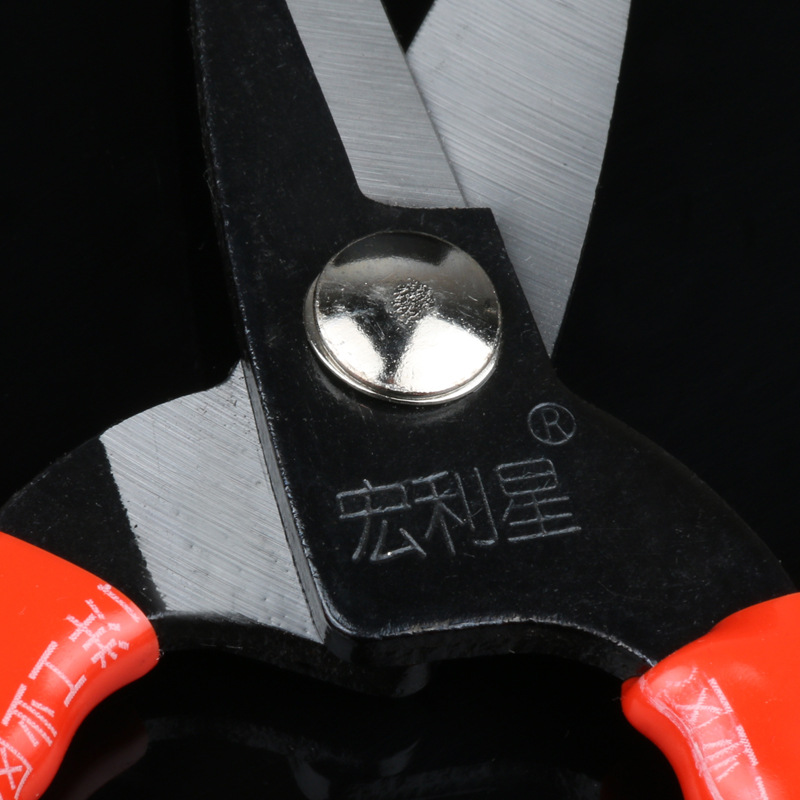 Manulife Star cutting scissors, iron shears, steel wire shears, electrician shears, short-nozzle shears, industrial small-head jewelry tools Application Scenario