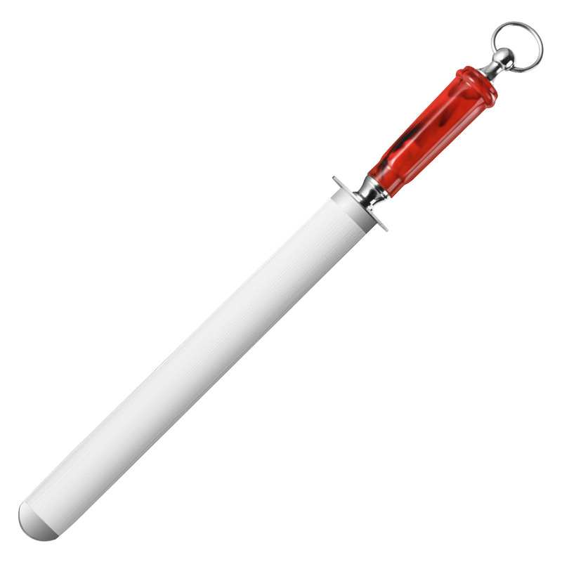 Yangjiang manufacturer exclusively supplies flat high-hardness steel household knife sharpening rods, handheld multi-functional kitchen knife sharpening sticks and knife sharpeners Item Picture