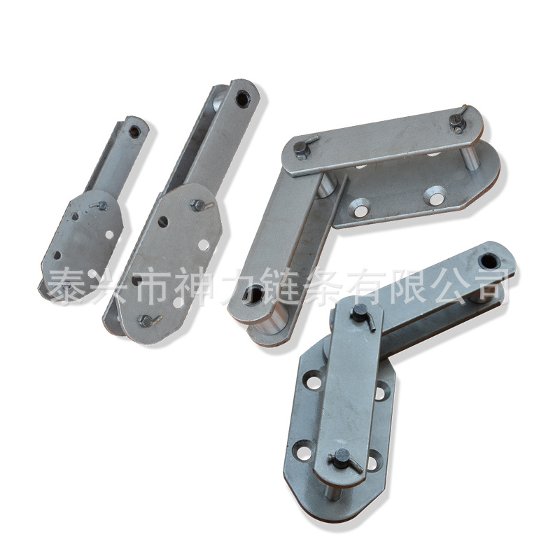 The NE series of bucket elevator chains are commonly used in power plants. The NE series of elevator accessories are plate conveyor chains Item Picture