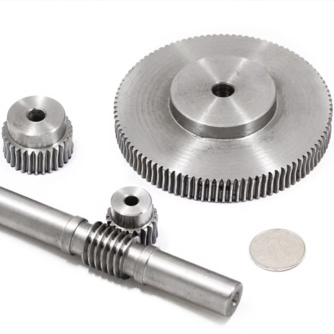 Decelerator worm gear and worm large transmission ratio 45 steel worm gear and worm 1 mode 1.5 mode 2 mode 2.5 mode 3 mode 4 mode details Picture
