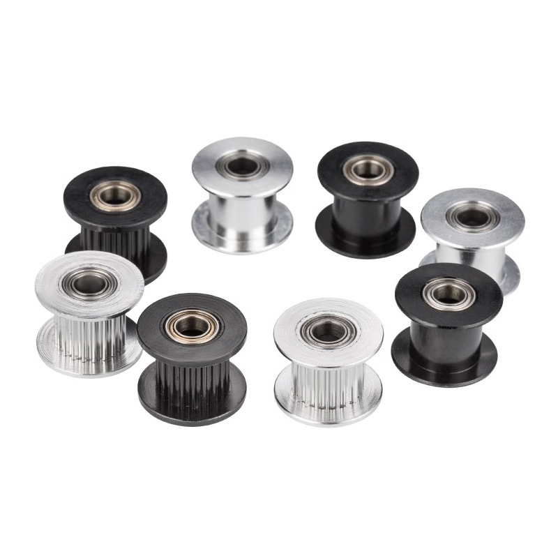 2GT idler wheel aluminum alloy synchronous wheel H-type gt2 pulley 2gt width 6/10MM idler wheel 3D printer accessories Application Scenario