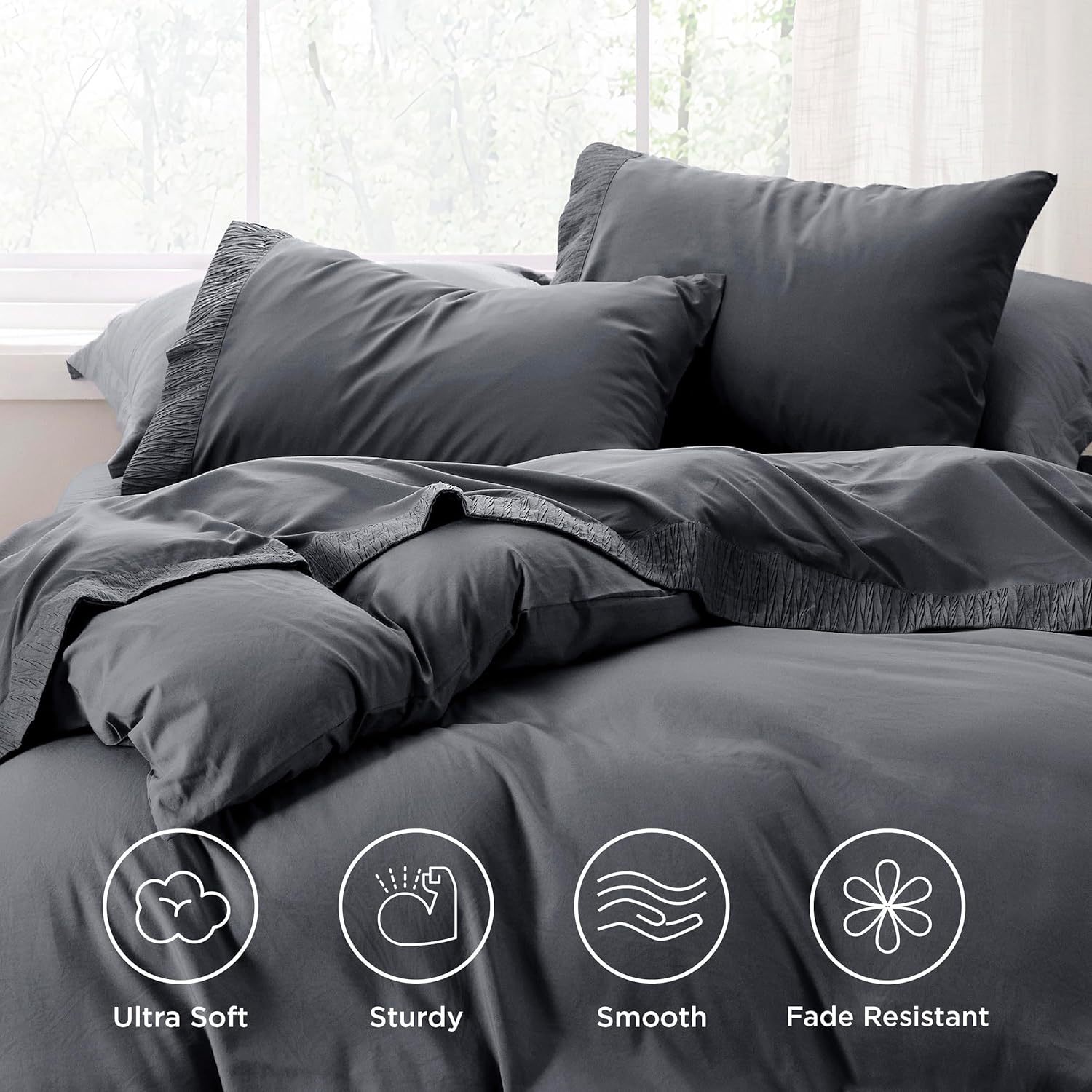 Cozy Comforter Hotel Luxury Home Bed Sheets 3pcs/ 4pcs Cross-border Application Scenario