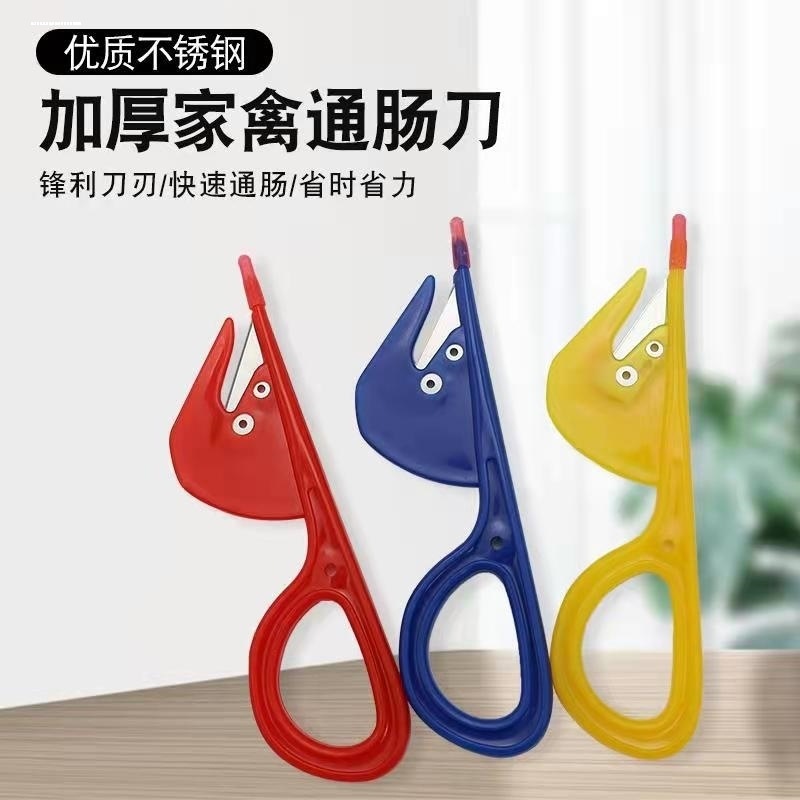 Multi-functional stainless steel shrimp vein removal knife, shrimp vein removal, shrimp peeling and intestine opening tool, chicken and duck intestines and fish belly cutting knife, fish intestine picking tool Application Scenario