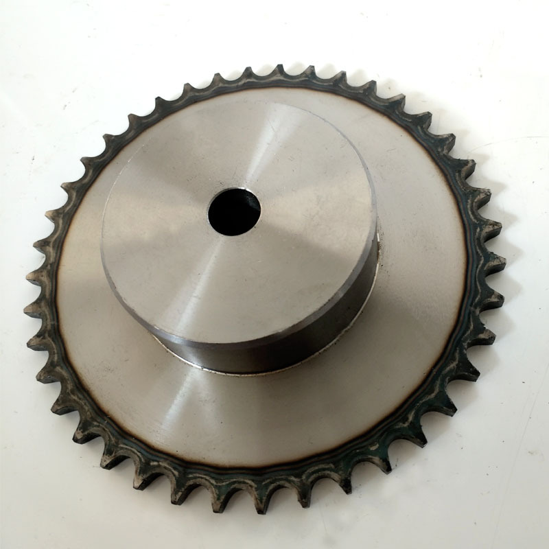 Factory wholesale sprocket boss sprocket single-row and double-row reduction 08B table wheel gear sprocket industrial sprocket Item Picture