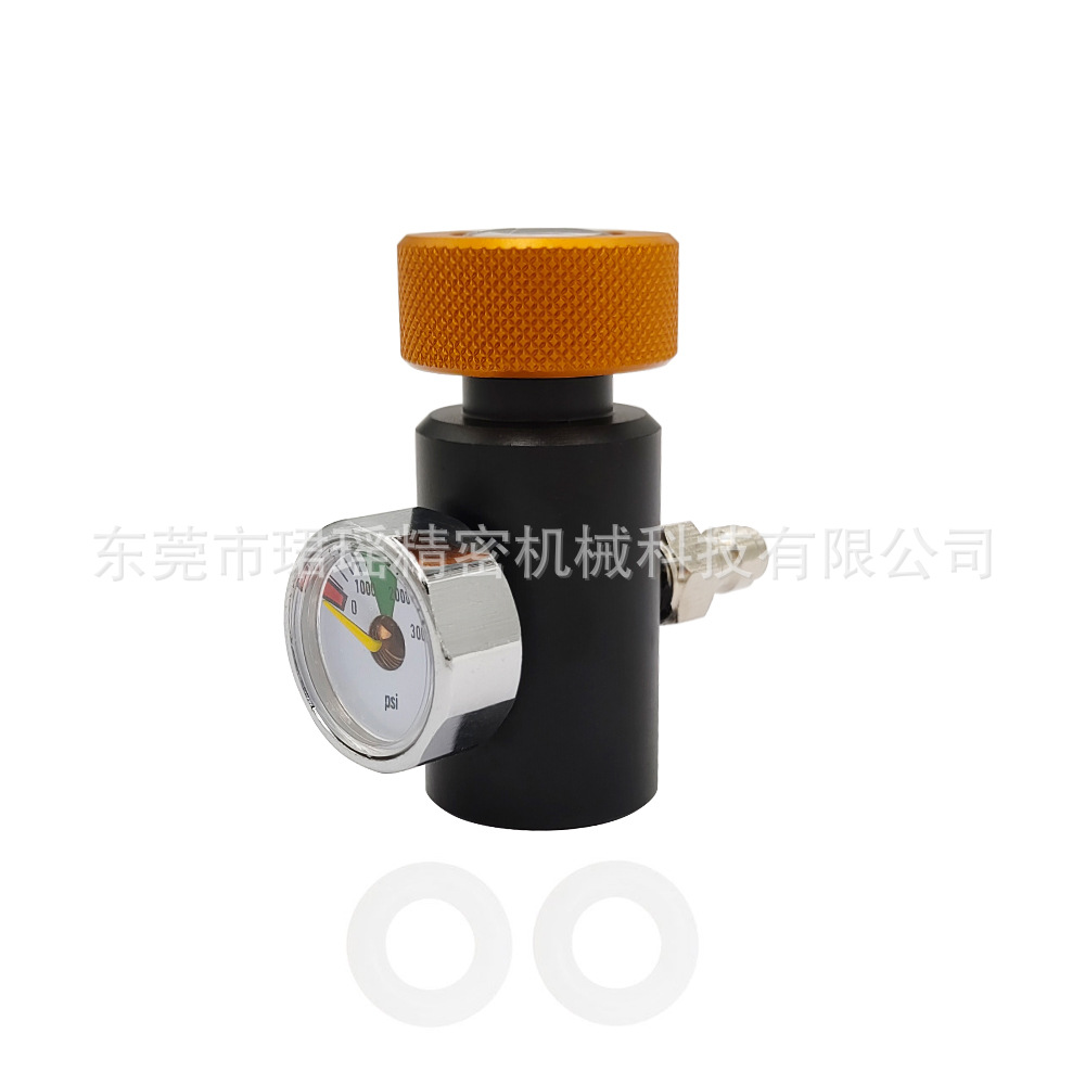 Cross-border supply of Sodastream bubble water machine soda gas cylinder quick inflation connector TR21-4 thread undefined