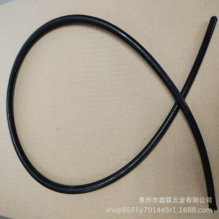 Our factory specializes in customizing various TPU rubber-coated 2.0mm spring tubes, PE rubber-coated spring tubes and rubber-coated wire guide tubes details Picture