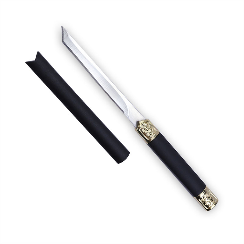 Black gold knife, household stainless steel fruit knife, sharp fruit knife, kitchen knife, fruit peeler, outdoor knife Item Picture